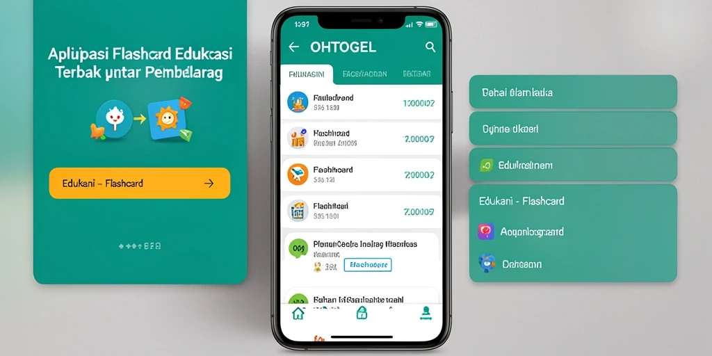 Antarmuka aplikasi OHTOGEL yang menarik dan mudah digunakan.