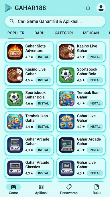 Aplikasi Populer & Kanal Uji di gahar188 — Temukan Koleksi Terbaik