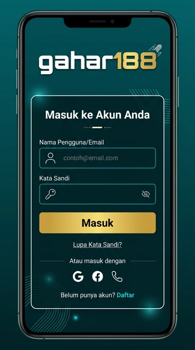 Masuk ke Akun gahar188 Anda dengan Mudah