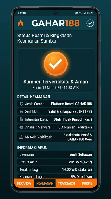 Halaman Resmi gahar188 untuk Pengguna Android Indonesia